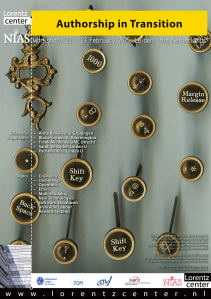 Authorship in transistion